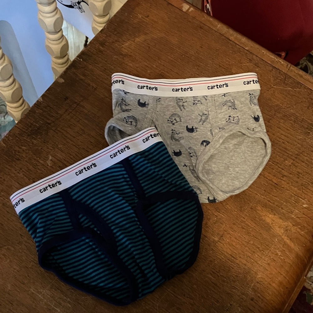 Carter's Kids Underwear 3x - Navy, Gray and Red 3/25$